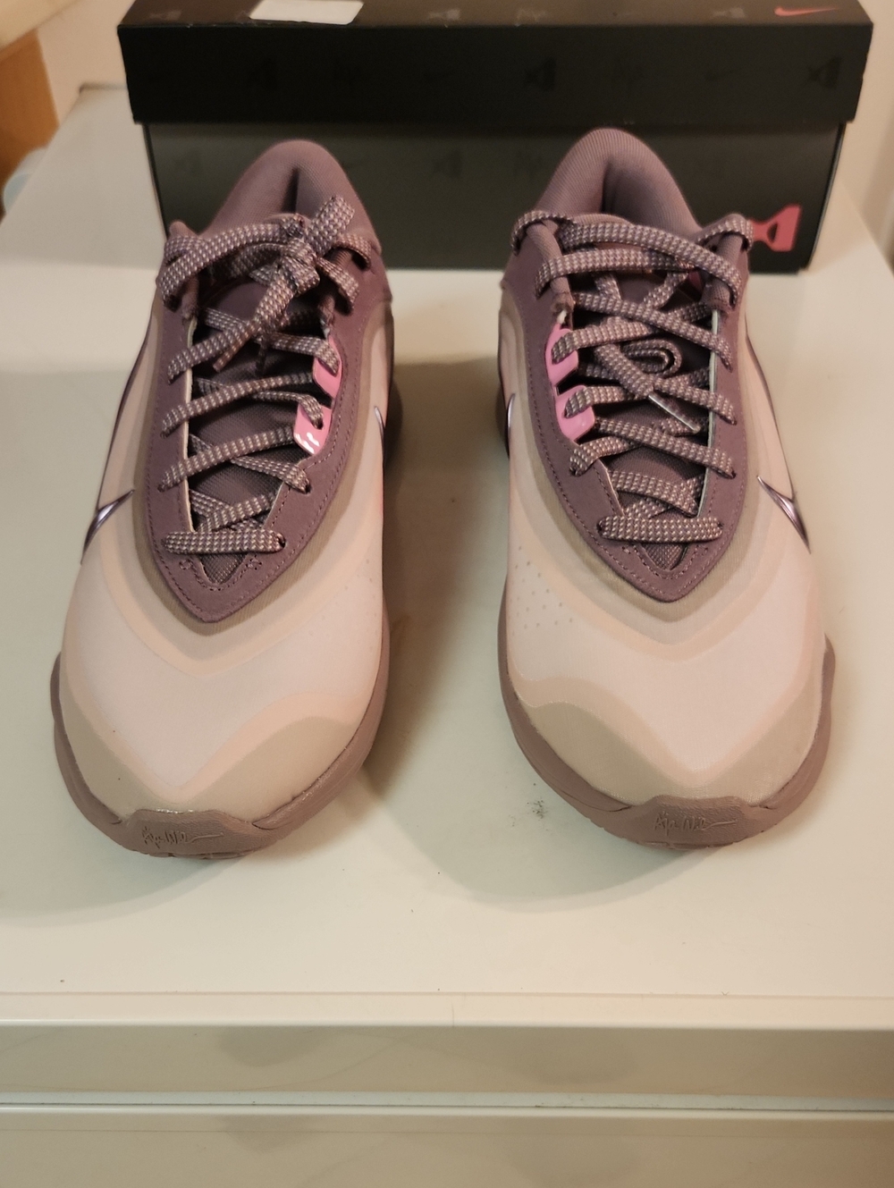 Nike A'One Violet Dust / Pink Spell Shoe Box Label
